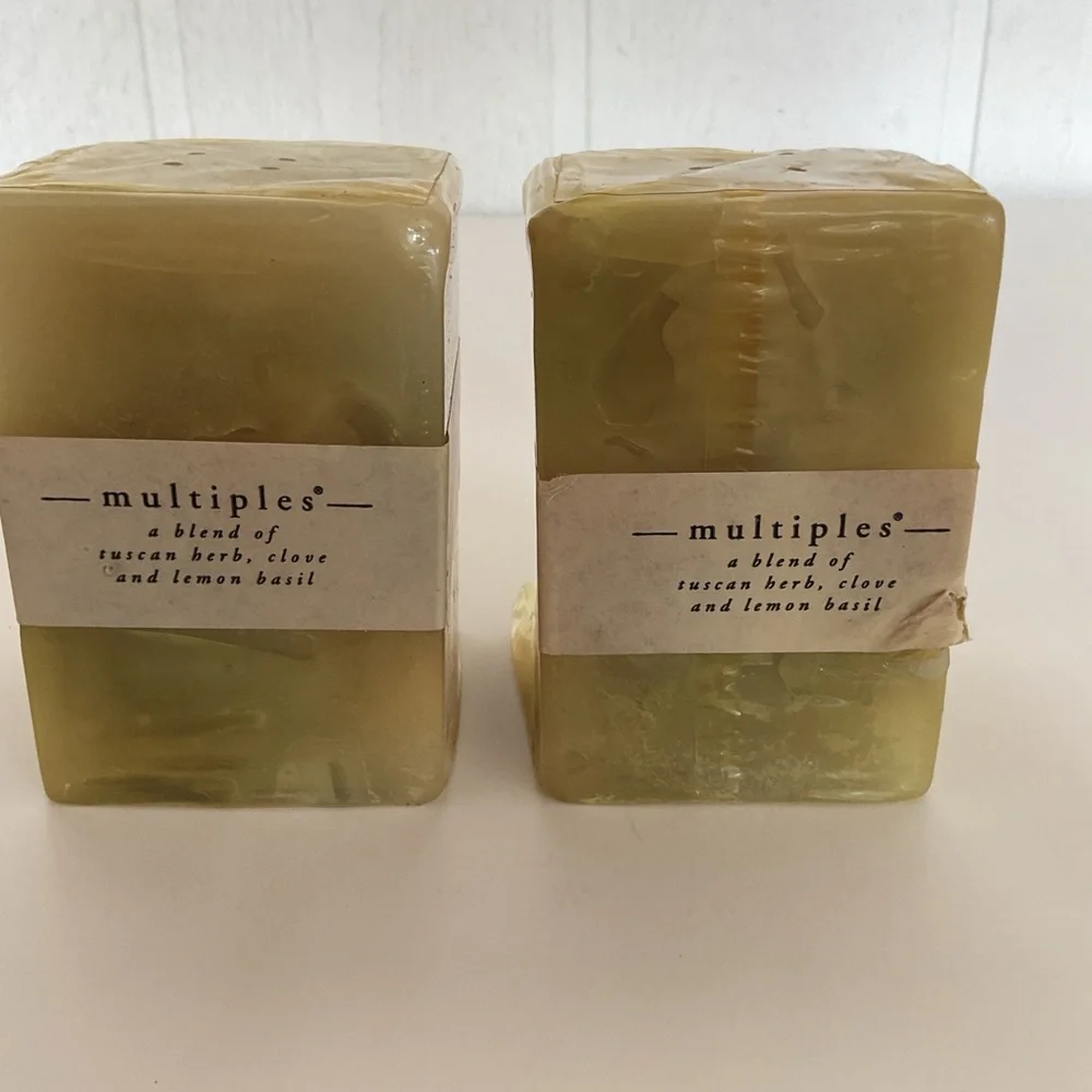 Pier 1 Multiples Square candles set of 2 NWT